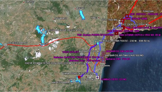 Tekirdağ İçme Suyu Proje Yapımı