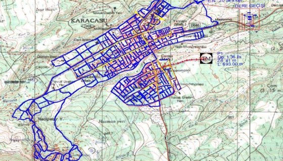 Karacasu İlçesi İçmesuyu, Kanalizasyon ve Yağmursuyu Projelerinin Hazırlanması
