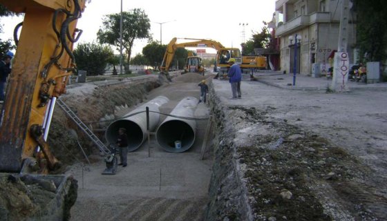 Mersin (Karaduvar) Atıksu Arıtma Tesisi Projesi Merkez Pompa İstasyonu İkiz Terfi İletim Hattı 2xØ1600