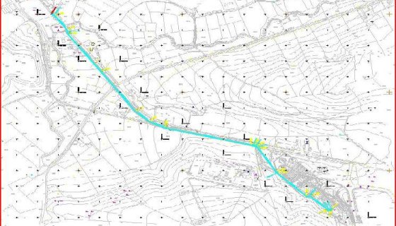 Uşak (Merkez) Kanalizasyon Tatbikatı Atıksu Ana Kollektörü Deplase Projesi